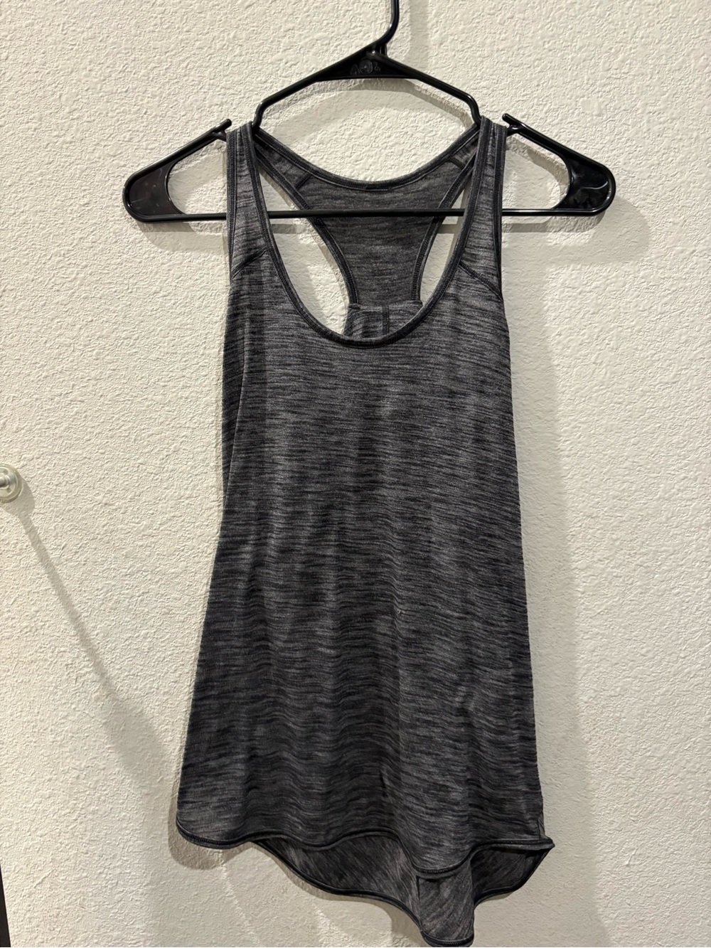 lululemon athletica Charcoal Heather Racerback Tank - Dark Gray